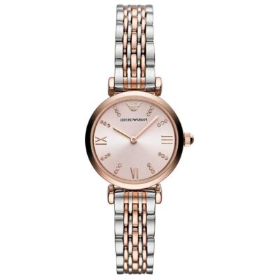 Emporio Armani Ladies Rose Gold Watch - AR11223